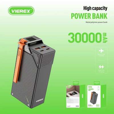 Power Bank Vierex 30000mAh